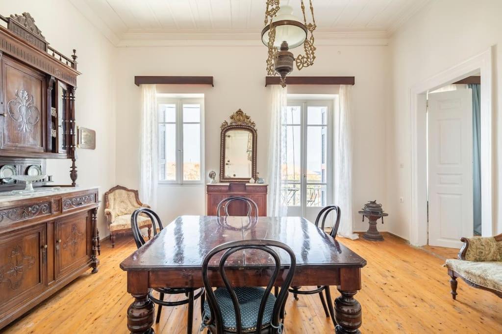 Traditional House At Koroni Near Beach المظهر الخارجي الصورة